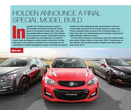 Book; The Passion for Holden: A celebration of the Australian icon 1856-2020 Commemorative Edition - Joel Wakely