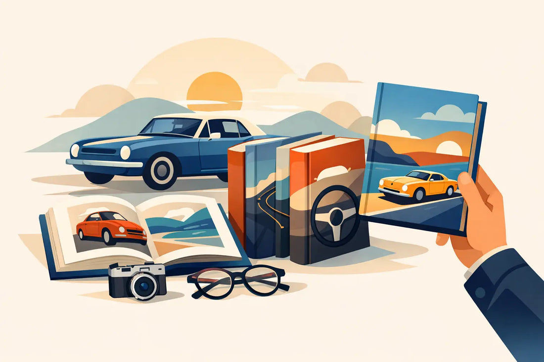 How to Choose Retro Car Books That Feel Personal