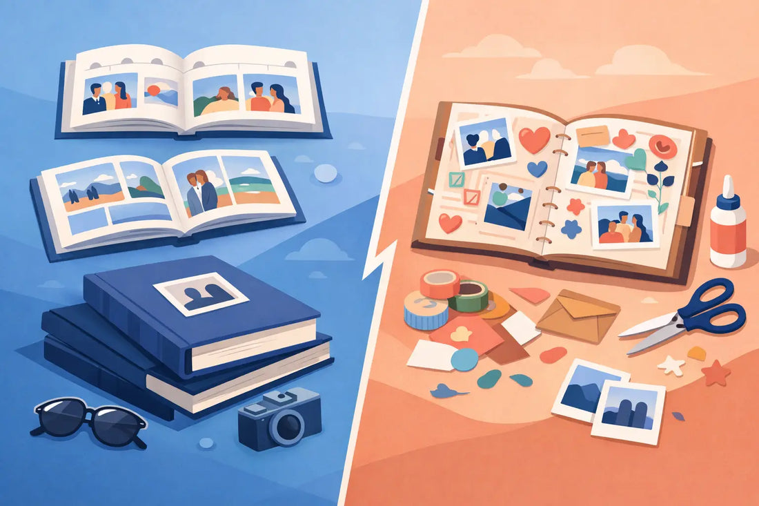 Decade Memory Books vs Scrapbooks Compared