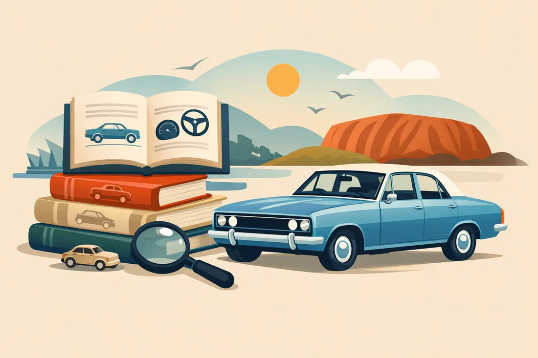 A Guide to Vintage Car Books for Australians