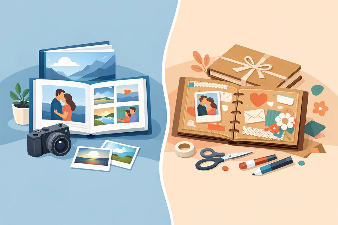 Photobooks Versus Scrapbooks for Gifts Compared