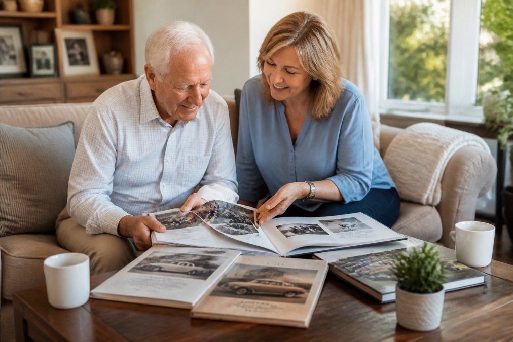 Reminiscence Therapy Books for Dementia: A Family Guide