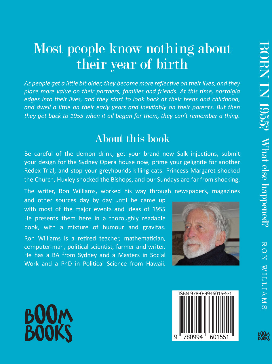 Book; Born in 1955? What else happened? - Ron Williams