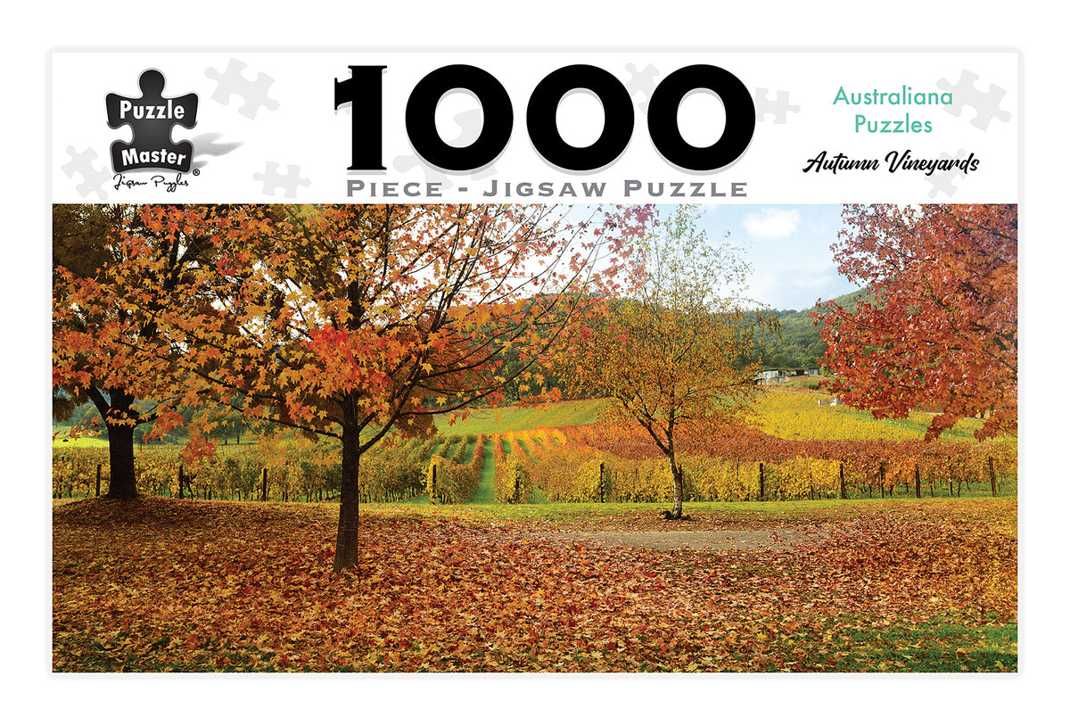 1000 PCE AUSTRALIANA PUZZLE - AUTUMN VINEYARDS