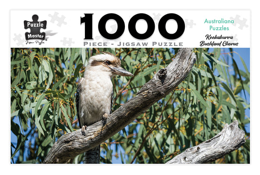 1000 PCE AUSTRALIANA PUZZLE - KOOKABURRA BUSHLAND CHORUS