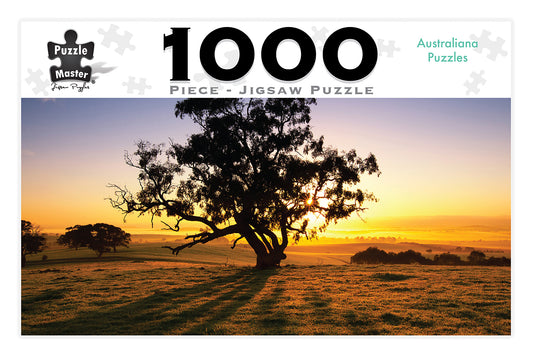 1000 PCE AUSTRALIANA PUZZLE - EUCALYPTUS AT SUNSET