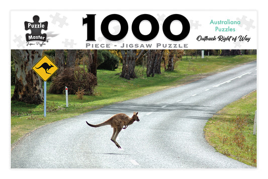 1000 PCE AUSTRALIANA PUZZLE - OUTBACK RIGHT OF WAY