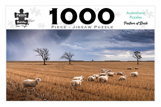 1000 PCE AUSTRALIANA PUZZLE - PASTURE AT DUSK