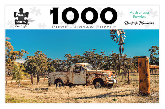 1000 PCE AUSTRALIANA PUZZLE - ROADSIDE MEMORIES