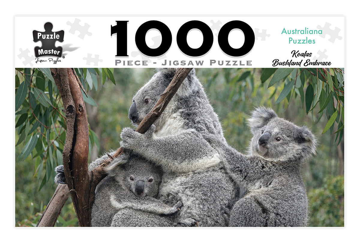 1000 PCE AUSTRALIANA PUZZLE - KOALA'S BUSHLAND EMBRACE