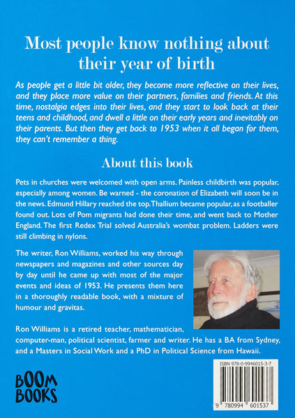 Book; Born in 1953? What else happened? - Ron Williams