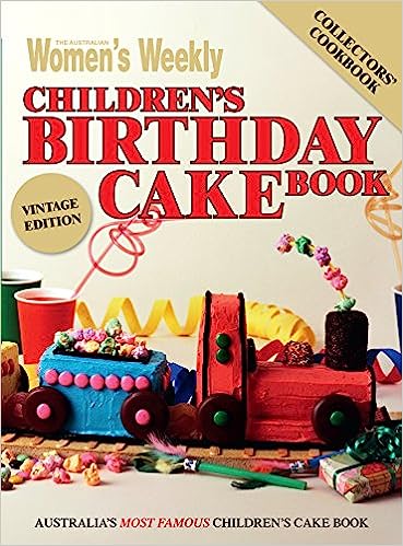 Book; Children's Birthday Cake Book: Vintage edition (paperback) - Australian Women's Weekly