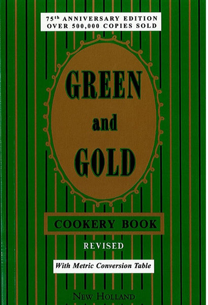 Book; Green and Gold Cookery Book: Revised, 75th anniversary edition